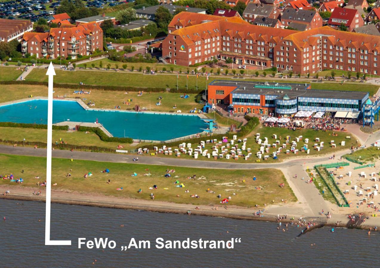 Ferienwohnung Residenz Am Sandstrand Norddeich Norden Exterior photo